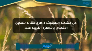 حل مشكلة البلوتوث: 3 طرق فعّالة لتمكين الاتصال بالأجهزة القريبة منك